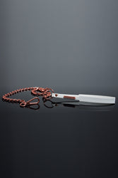 Coquette Pleasure Collection -  23624 - Vegan Leather Leash – White - Stag Shop