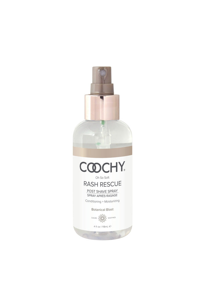 Coochy Shave Cream - Rash Rescue Shave Spray - Botanical Blast - 4oz - Stag Shop