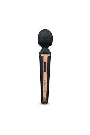 Coquette Pleasure Collection - 23602 - The Princess Massage Wand - Black - Stag Shop