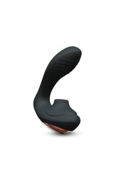 Coquette Pleasure Collection - 23609 - The Royal Embrace Dual Stimulator - Black - Stag Shop