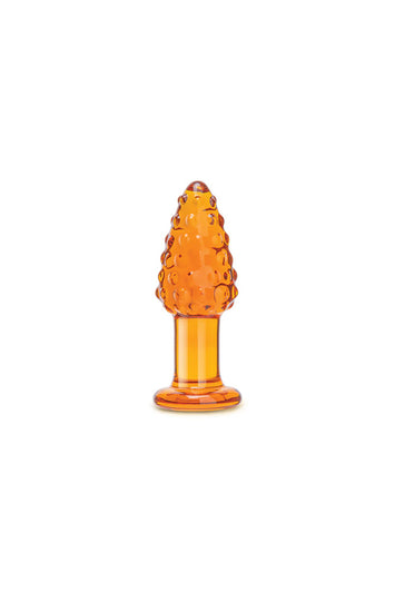 Gläs - Cornstar 4" Glass Butt Plug - Stag Shop