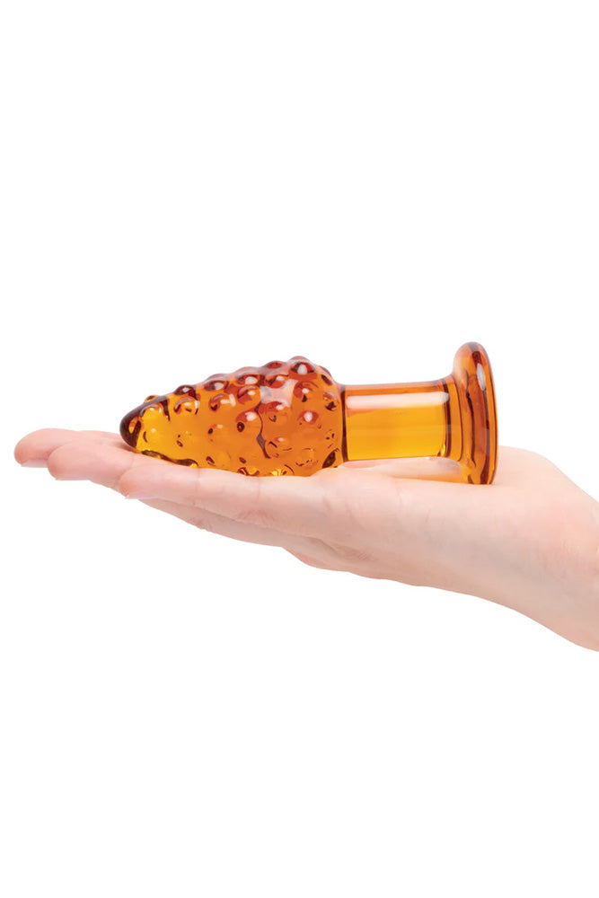 Gläs - Cornstar 4" Glass Butt Plug