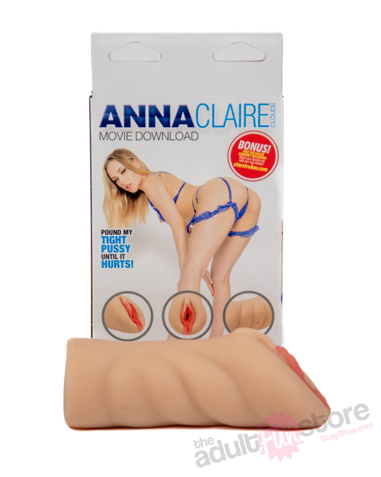 Cousins Group - Anna Claire Clouds Pussy Stroker - Beige - Stag Shop