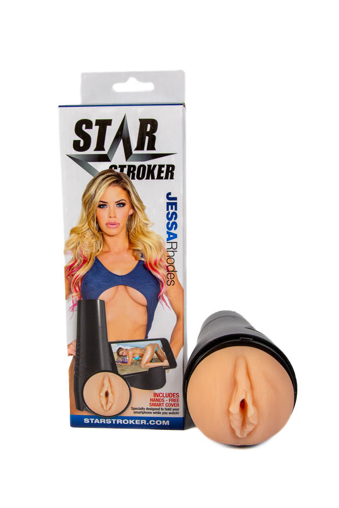 Cousins Group - Jessa Rhodes Pussy Stroker with Hard Case - Beige - Stag Shop