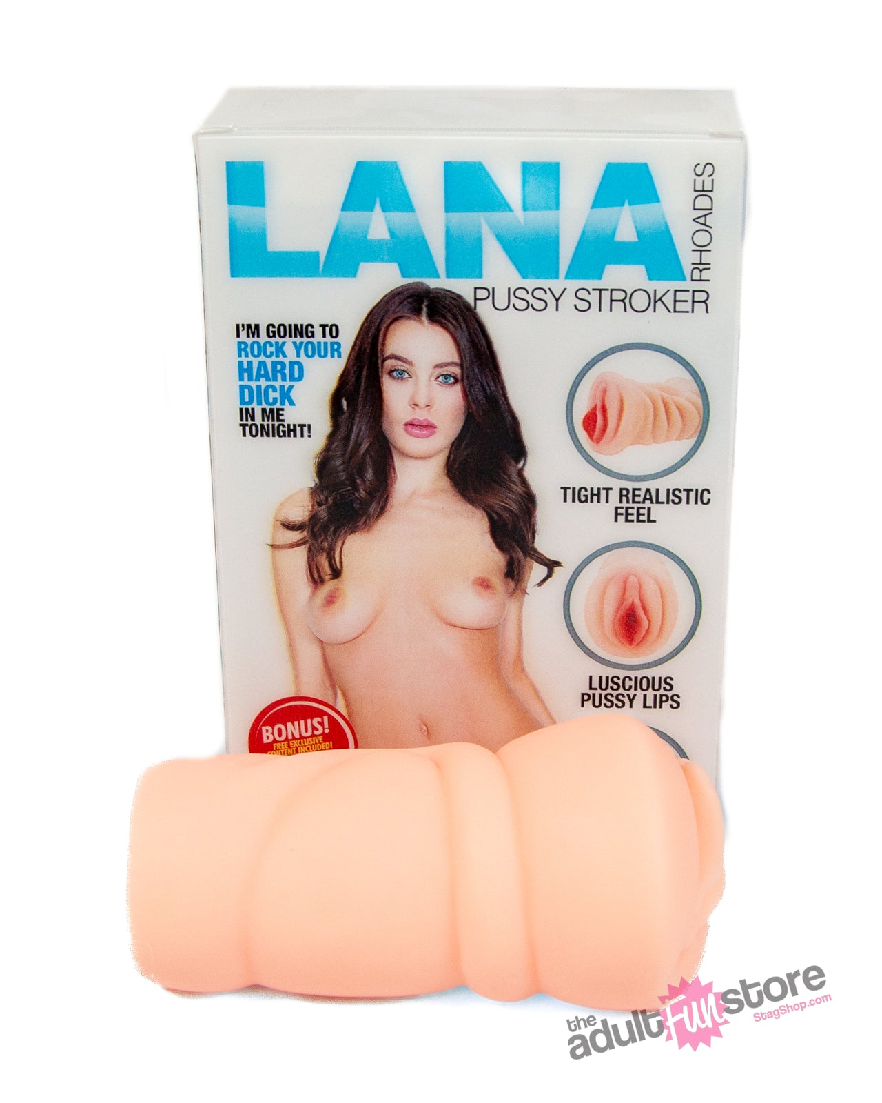 Cousins Group - Lana Rhoades Pussy Stroker - Beige - Stag Shop