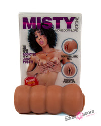 Cousins Group - Misty Stone Pussy Stroker - Brown - Stag Shop