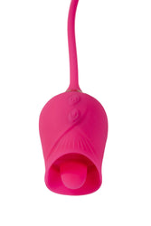 Pink Pussycat - Licking Rose With Thrusting Vibrator - Pink - Stag Shop