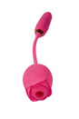 Cousins Group - Pink Pussycat - Air Pulse Rose With Thrusting Vibrator - Pink - Stag Shop