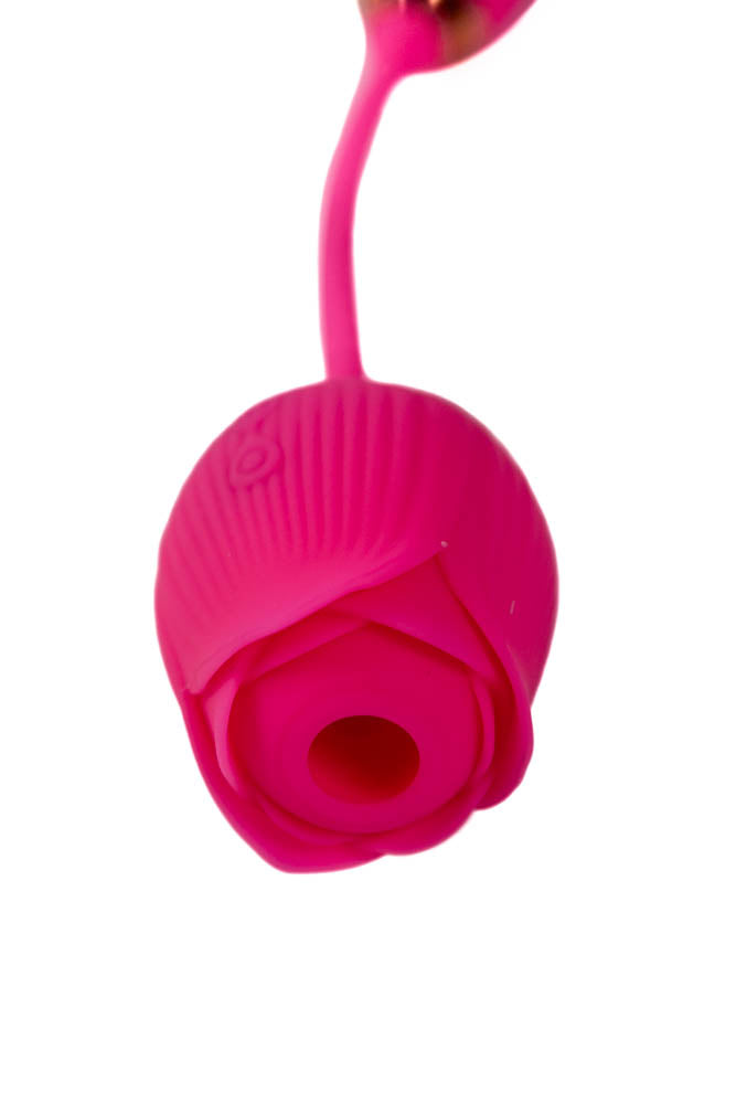 Cousins Group - Pink Pussycat - Air Pulse Rose With Thrusting Vibrator - Pink - Stag Shop