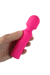 Cousins Group - Pink Pussycat - Mini Wand Vibrator - Pink - Stag Shop