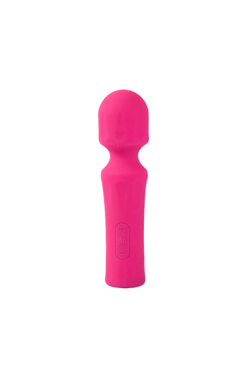 Cousins Group - Pink Pussycat - Mini Wand Vibrator - Pink - Stag Shop