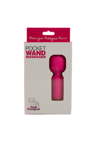 Thumbnail for Cousins Group - Pink Pussycat - Pocket Wand Vibrator - Pink