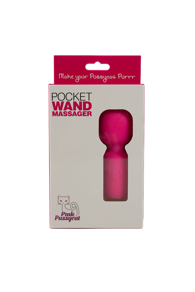 Cousins Group - Pink Pussycat - Pocket Wand Vibrator - Pink
