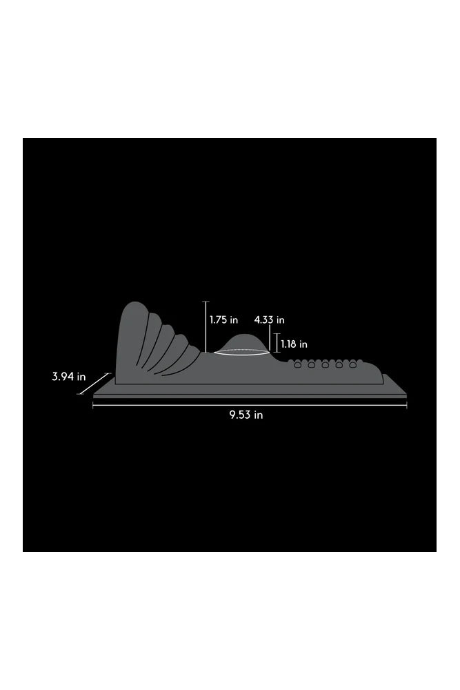 Cowgirl - Unicorn - Mystical Waterfall - Clitoral and Perianal Stimulation Silicone Attachment - Stag Shop