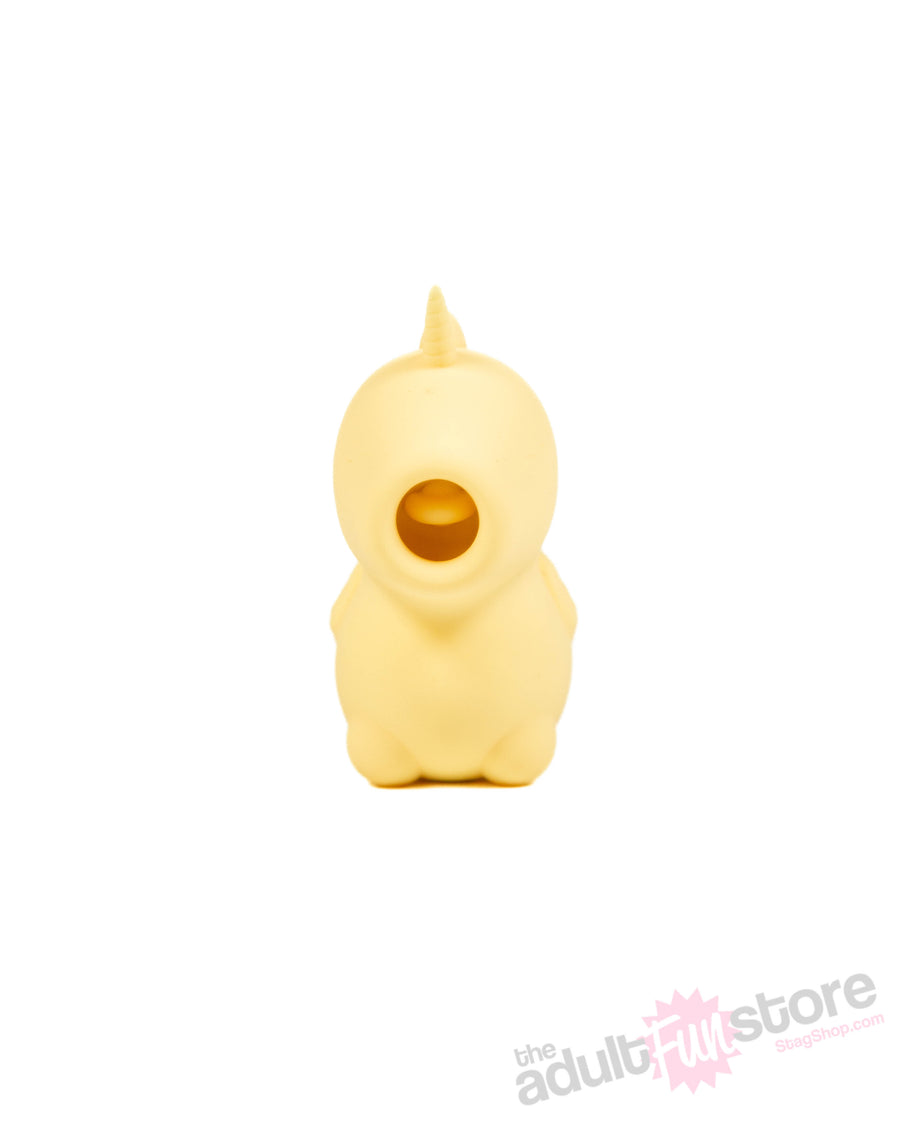 Creative Conceptions - Unihorn Bean Blossom Fluttering Vibrator - Yellow - Stag Shop