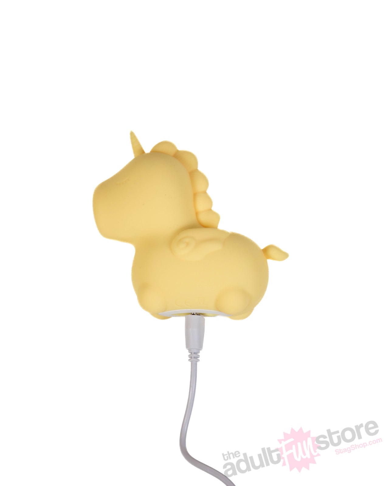 Creative Conceptions - Unihorn Bean Blossom Fluttering Vibrator - Yellow - Stag Shop