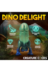 XR Brands - Creature Cocks - Jurassic Cock Dinosaur Silicone Dildo - Stag Shop
