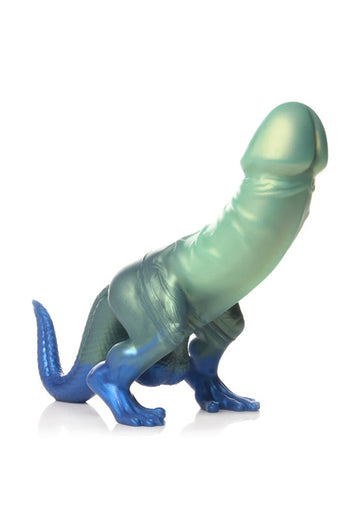XR Brands - Creature Cocks - Jurassic Cock Dinosaur Silicone Dildo - Stag Shop