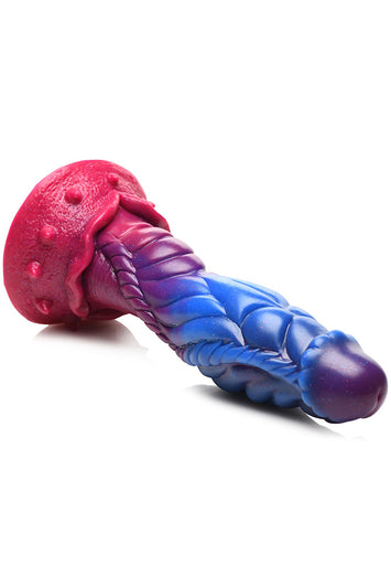 XR Brands - Creature Cocks - Intruder Alien Silicone Dildo - Multicolour - Stag Shop