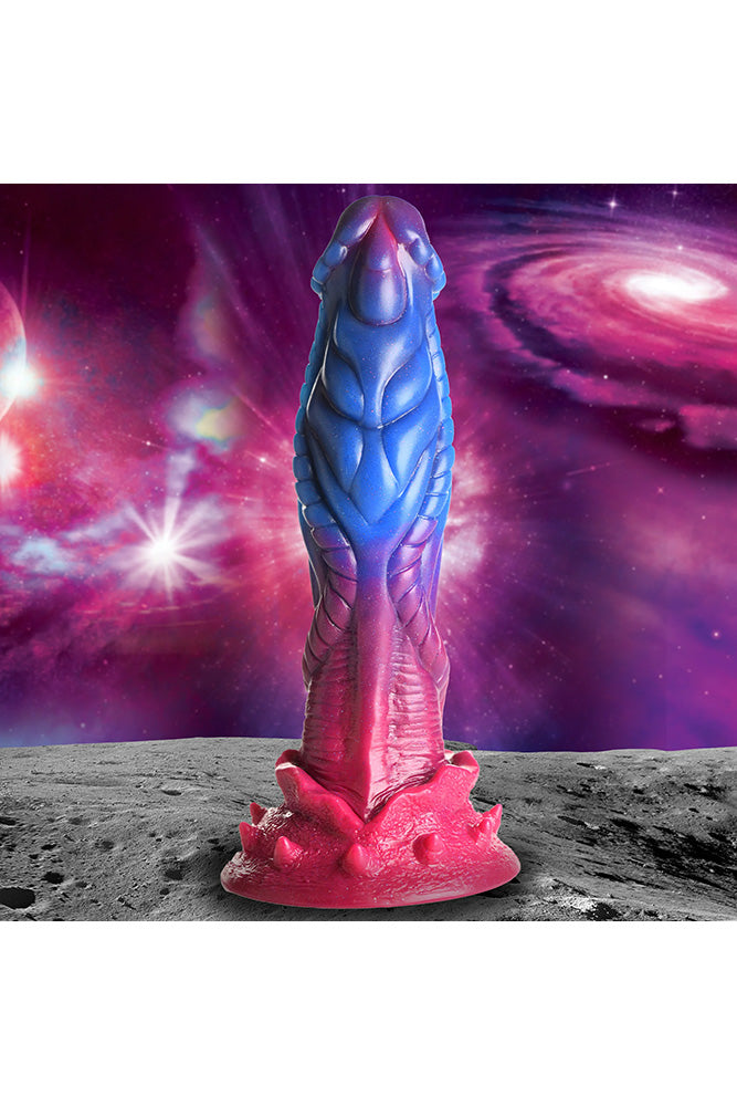 XR Brands - Creature Cocks - Intruder Alien Silicone Dildo - Multicolour - Stag Shop