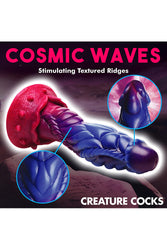 XR Brands - Creature Cocks - Intruder Alien Silicone Dildo - Multicolour - Stag Shop
