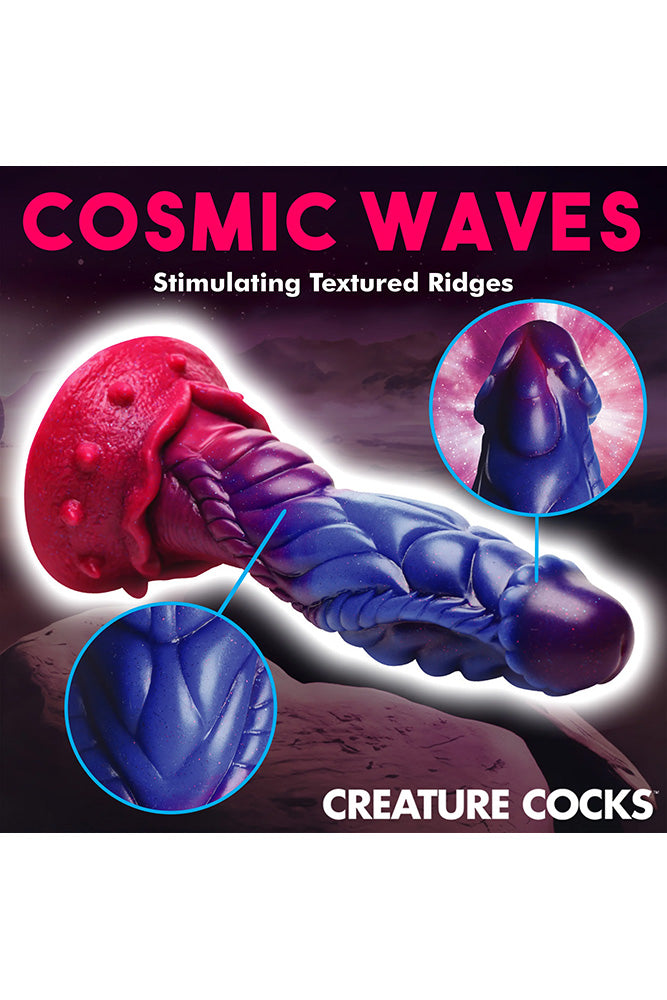 XR Brands - Creature Cocks - Intruder Alien Silicone Dildo - Multicolour - Stag Shop
