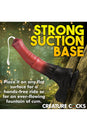 XR Brands - Creature Cocks - Centaur Explosion Squirting Silicone Dildo - Black/Peach - Stag Shop