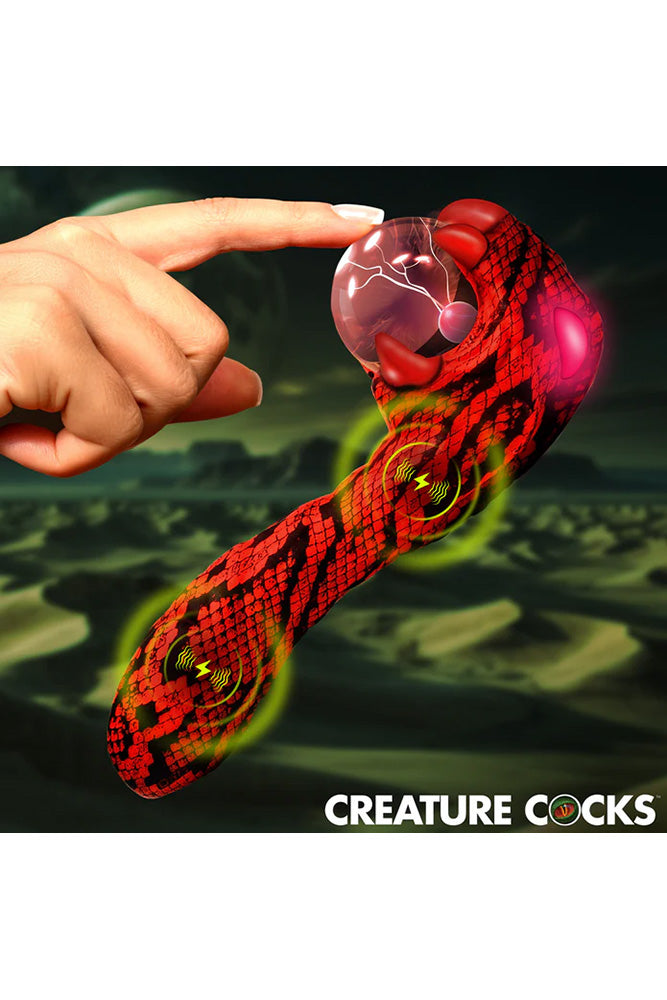 XR Brands - Creature Cocks - Cobra Plasma Vibrator - Stag Shop
