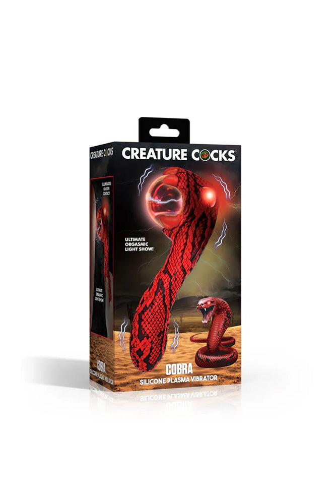 XR Brands - Creature Cocks - Cobra Plasma Vibrator - Stag Shop