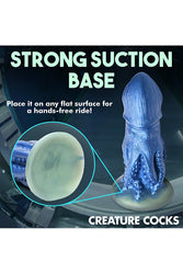 XR Brands - Creature Cocks - Cocktopus Octopus Silicone Dildo - Blue - Stag Shop