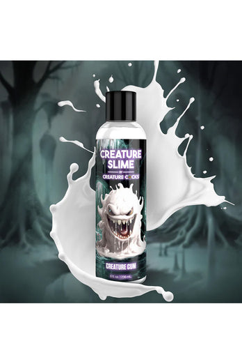 XR Brands - Creature Cocks - Creature Slime Creature Cum Unscented Jizz Lubricant - 8oz - Stag Shop