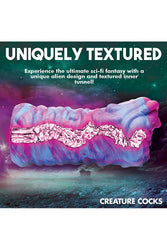 XR Brands - Creature Cocks - Cyclone Squishy Alien Vagina Stroker - Multicolour - Stag Shop