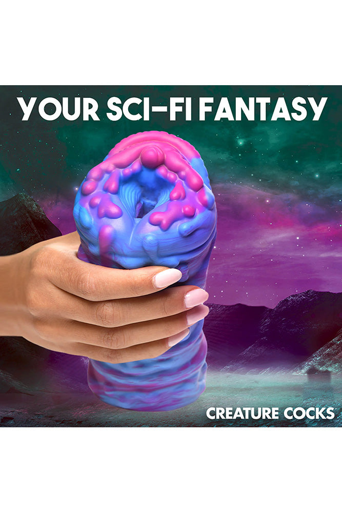 XR Brands - Creature Cocks - Cyclone Squishy Alien Vagina Stroker - Multicolour - Stag Shop