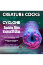 XR Brands - Creature Cocks - Cyclone Squishy Alien Vagina Stroker - Multicolour - Stag Shop