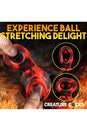 XR Brands - Creature Cocks - Hell Hound Silicone Penis Sleeve & Ball Stretcher - Stag Shop