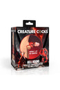 XR Brands - Creature Cocks - Hell Hound Silicone Penis Sleeve & Ball Stretcher - Stag Shop