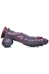 XR Brands - Creature Cocks - Hydra Sea Monster Silicone Dildo - Purple - Stag Shop