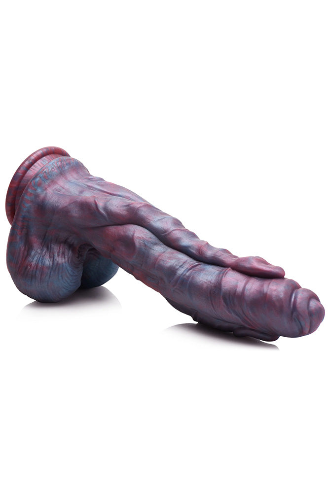 XR Brands - Creature Cocks - Hydra Sea Monster Silicone Dildo - Purple - Stag Shop