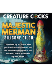 XR Brands - Creature Cocks - Majestic Merman Silicone Dildo - Stag Shop
