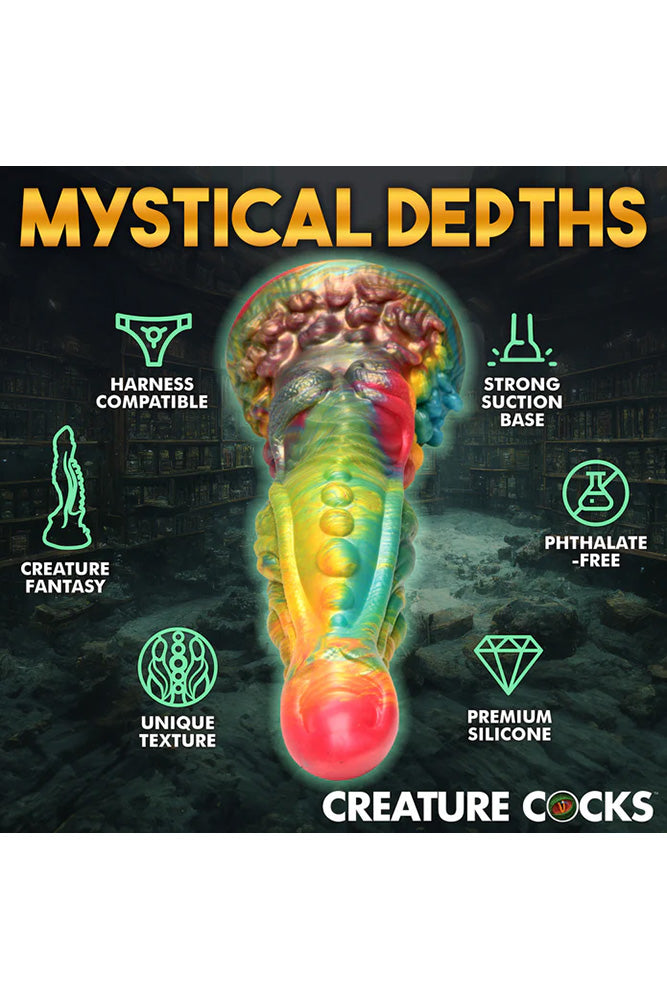 XR Brands - Creature Cocks - Majestic Merman Silicone Dildo - Stag Shop