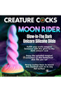 XR Brands - Creature Cocks - Moon Rider Glow-In-The-Dark Silicone Dildo - Stag Shop