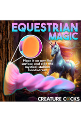 XR Brands - Creature Cocks - Moon Rider Glow-In-The-Dark Silicone Dildo - Stag Shop