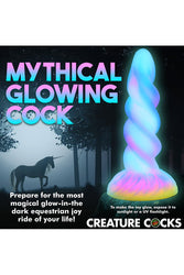 XR Brands - Creature Cocks - Moon Rider Glow-In-The-Dark Silicone Dildo - Stag Shop