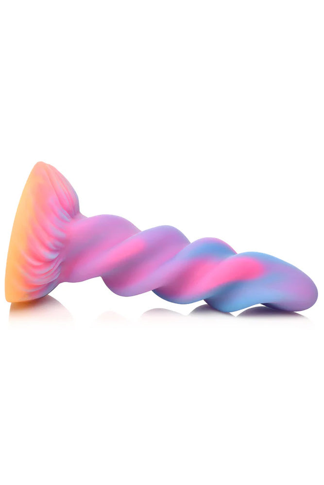XR Brands - Creature Cocks - Moon Rider Glow-In-The-Dark Silicone Dildo - Stag Shop