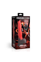 XR Brands - Creature Cocks - Ramming Hound Thrusting & Vibrating Silicone Dildo - Stag Shop