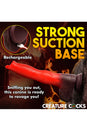 XR Brands - Creature Cocks - Ramming Hound Thrusting & Vibrating Silicone Dildo - Stag Shop