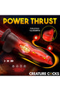 XR Brands - Creature Cocks - Ramming Hound Thrusting & Vibrating Silicone Dildo - Stag Shop