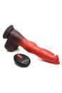 XR Brands - Creature Cocks - Ramming Hound Thrusting & Vibrating Silicone Dildo - Stag Shop