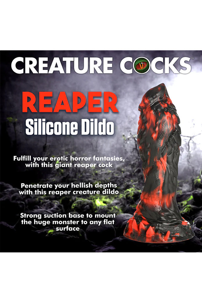 XR Brands - Creature Cocks - Reaper Silicone Dildo - Stag Shop