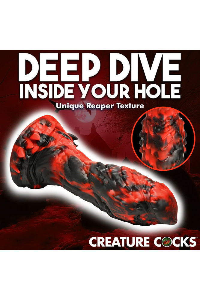 XR Brands - Creature Cocks - Reaper Silicone Dildo - Stag Shop